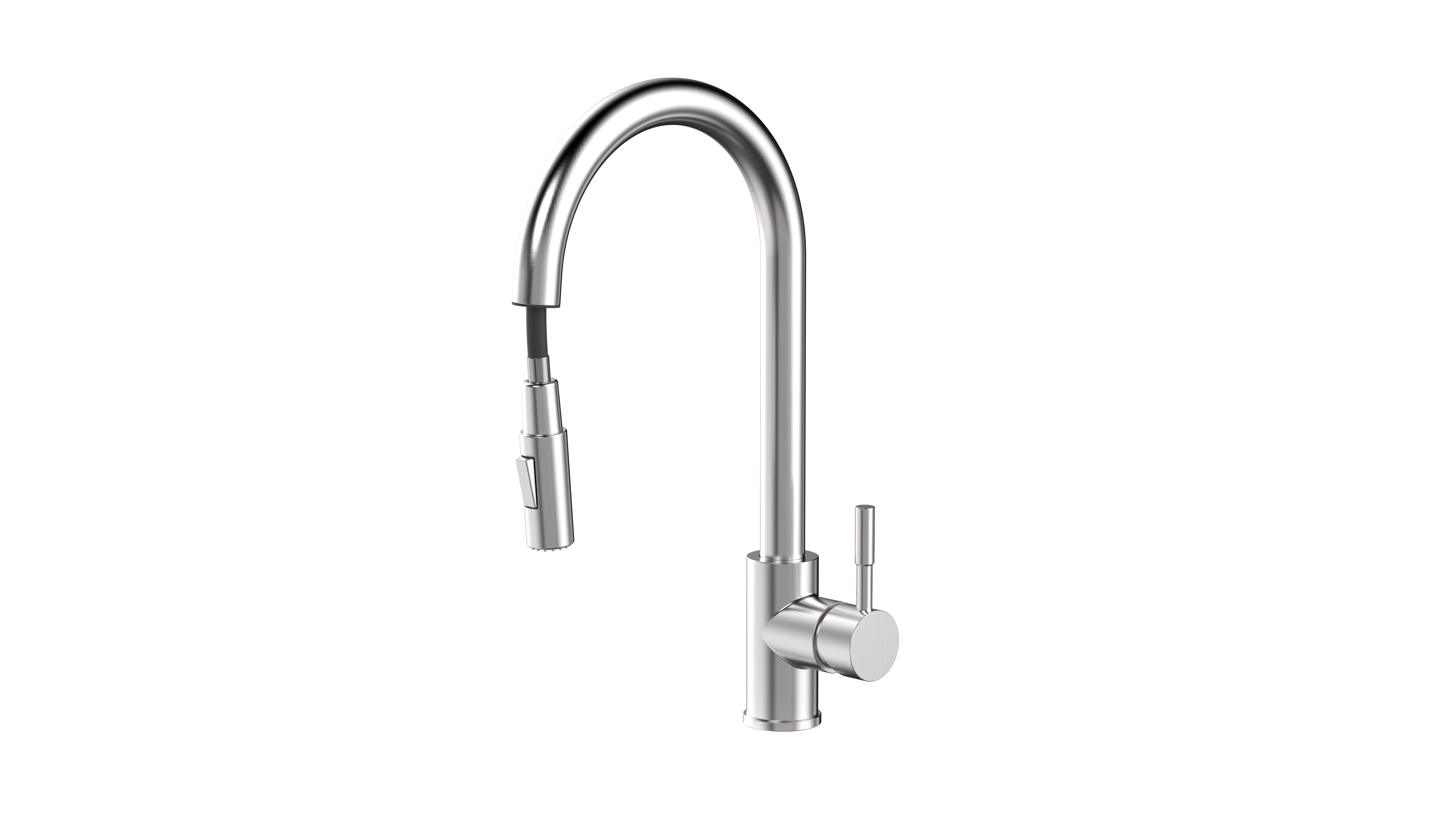 SUS304 Pull Out Kitchen Faucet SS-971
