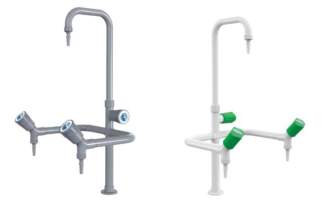 Triple Outlet Laboratory Faucet