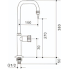 Laboratory Used Single Outlet Lab Faucet Tap