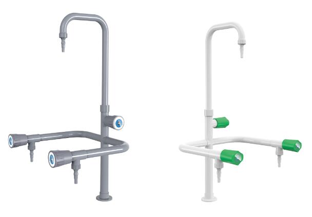 Triple Outlet Laboratory Equipment Faucet