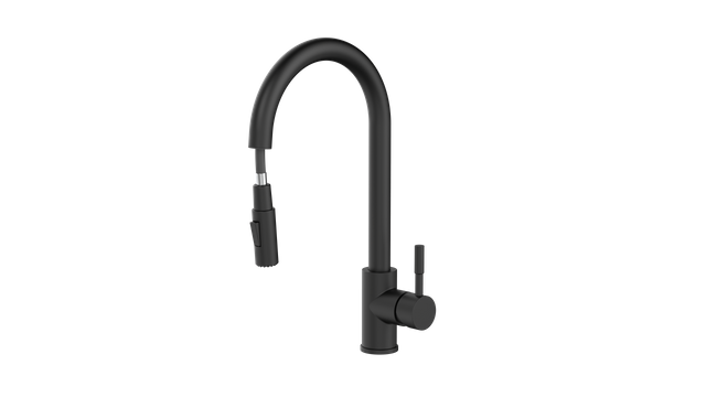 SUS304 Pull Out Kitchen Faucet SS-971