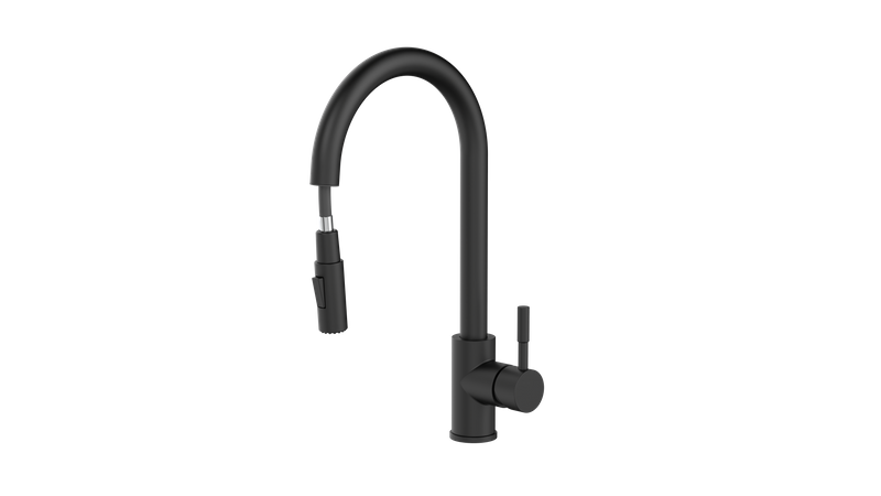 SUS304 Pull Out Kitchen Faucet SS-971